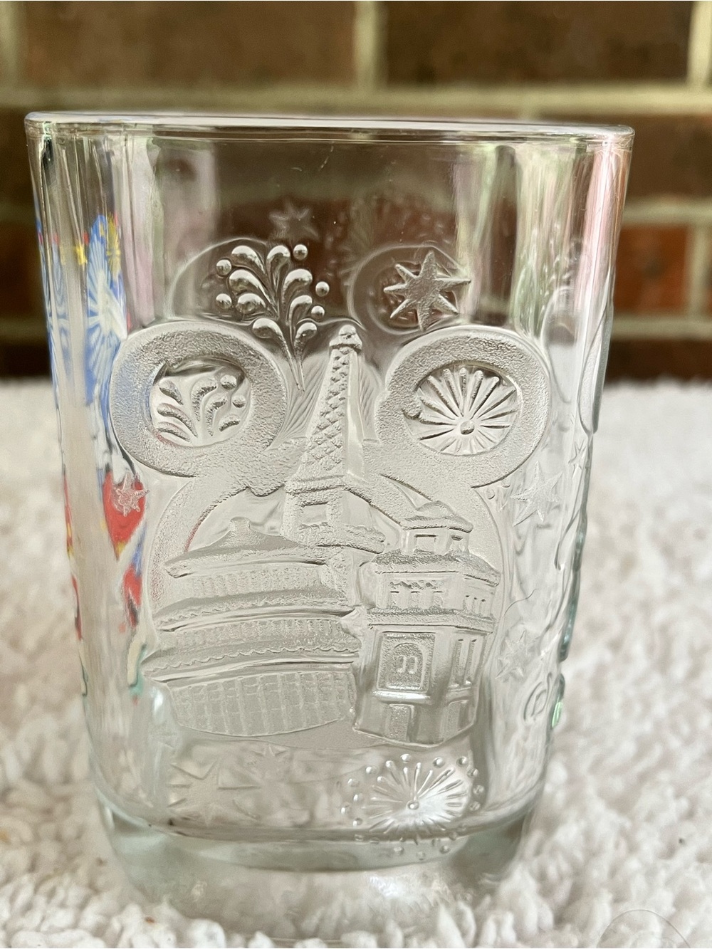 Walt Disney World 2000 Celebration McDonalds Mickey Mouse Commemorative Glass - Picture 6 of 13